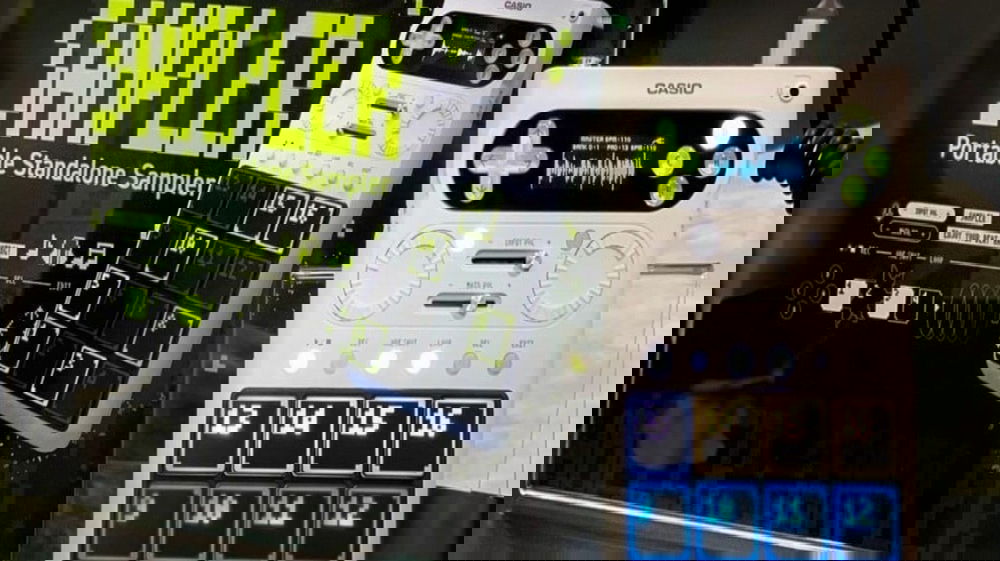 SX-C1, il sampler Casio che sembra uscito da una console anni Novanta conquista il NAMM