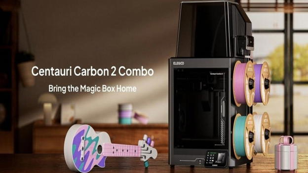 Elegoo Centauri Carbon 2 Combo rende la stampa 3D multicolore finalmente alla portata di tutti
