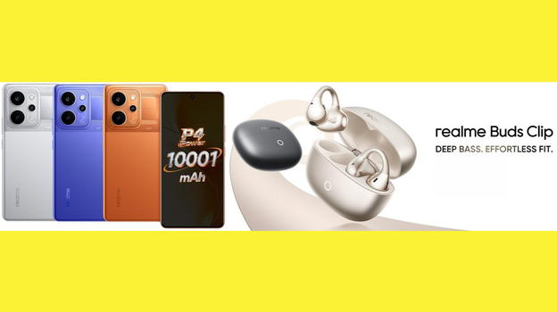 realme rilancia in India con P4 Power 5G, Buds Clip e powerbank TechLife: autonomia, design e accessori al centro della strategia 2026