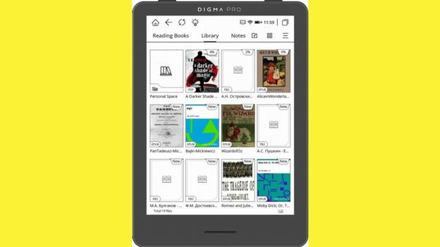 Digma pro Cosmic 6 e Moon 6: due e-reader economici tra colore e bianco e nero