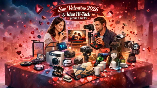 San Valentino 2026: quando l’hi-tech diventa il regalo perfetto (per lui, per lei e per la coppia)