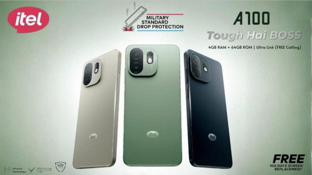 itel A100 debutta in India: resistenza militare e prezzo ultra accessibile per il nuovo entry level Android 15