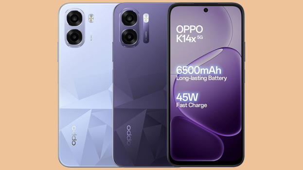 OPPO K14x 5G punta su autonomia e fluidità: ufficiale in India con schermo a 120 Hz