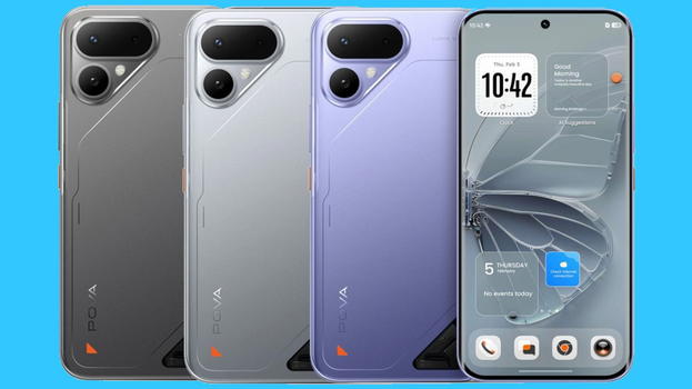 TECNO POVA Curve 2 5G debutta in India: AMOLED 1.5K a 144Hz, design ultrasottile e batteria da 8.000 mAh