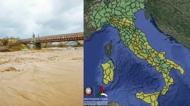 La tempesta Oriana sferza l’Italia: nubifragi, neve e raffiche intense. Allerta gialla su gran parte del territorio