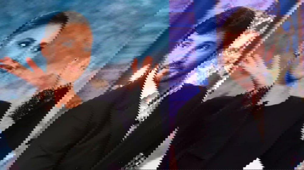 Belen scherza in tv e lancia una stoccata su De Martino: battuta che fa discutere