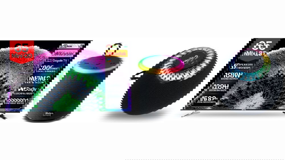 Kodak e Philco ampliano l’esperienza multimediale: nuovi TV e speaker pronti a conquistare il mercato