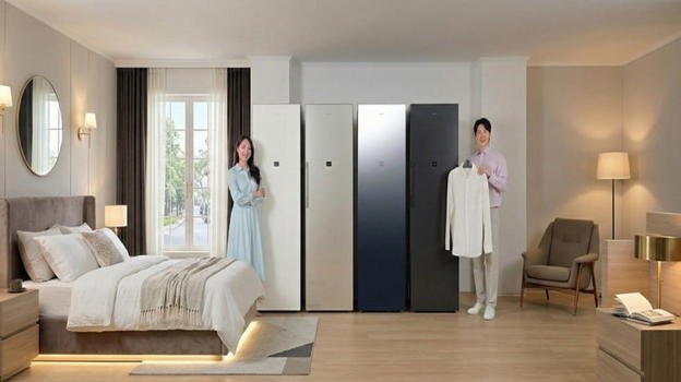 Samsung Bespoke AI AirDresser 2026: l’armadio intelligente che igienizza e stira i vestiti da solo