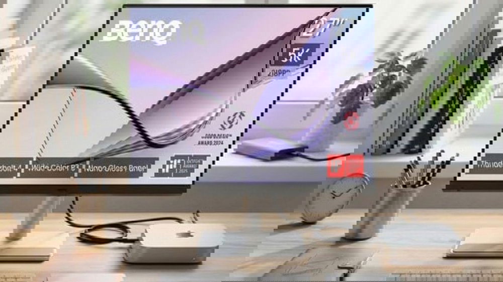 BenQ sfida Apple: il nuovo monitor 5K per Mac punta tutto su qualità e prezzo