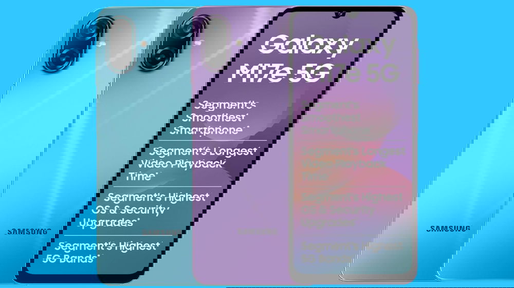 Samsung Galaxy M17e 5G ufficiale: prezzo aggressivo, 120 Hz e aggiornamenti record nella fascia entry