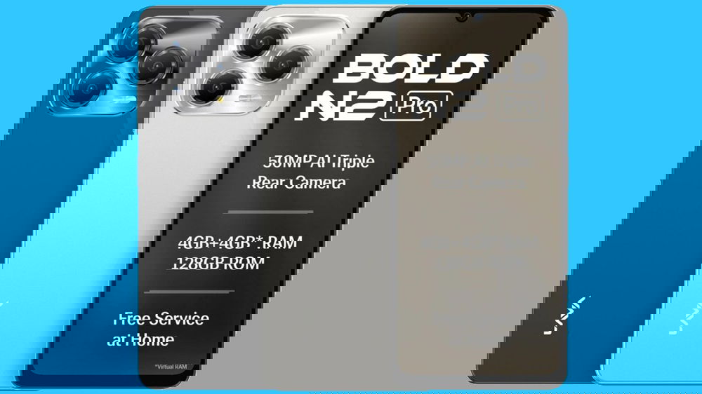 Lava Bold N2 Pro: display 6,75″ a 120Hz, fotocamera da 50MP e batteria da 5000 mAh a soli 7.999 Rs