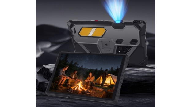 8849 Tank Pad Ultra: il tablet rugged “estremo” con proiettore Full HD che sfida ogni logica