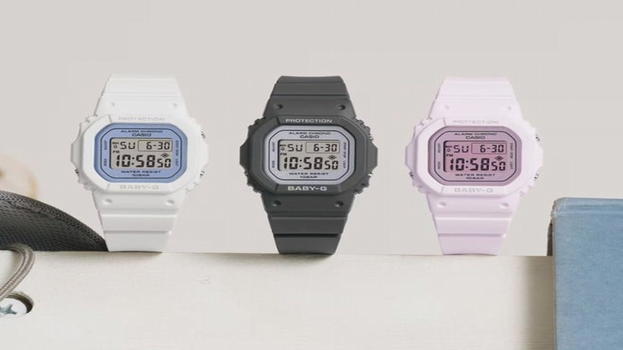 Casio lancia globalmente i nuovi Baby-G BGD-565SC: colori pastello e funzioni pratiche