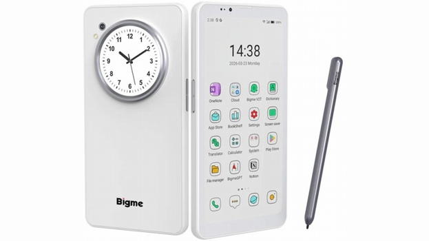 Bigme HiBreak Dual ufficiale: doppio schermo E-Ink + LCD, ma l’idea convince solo a metà