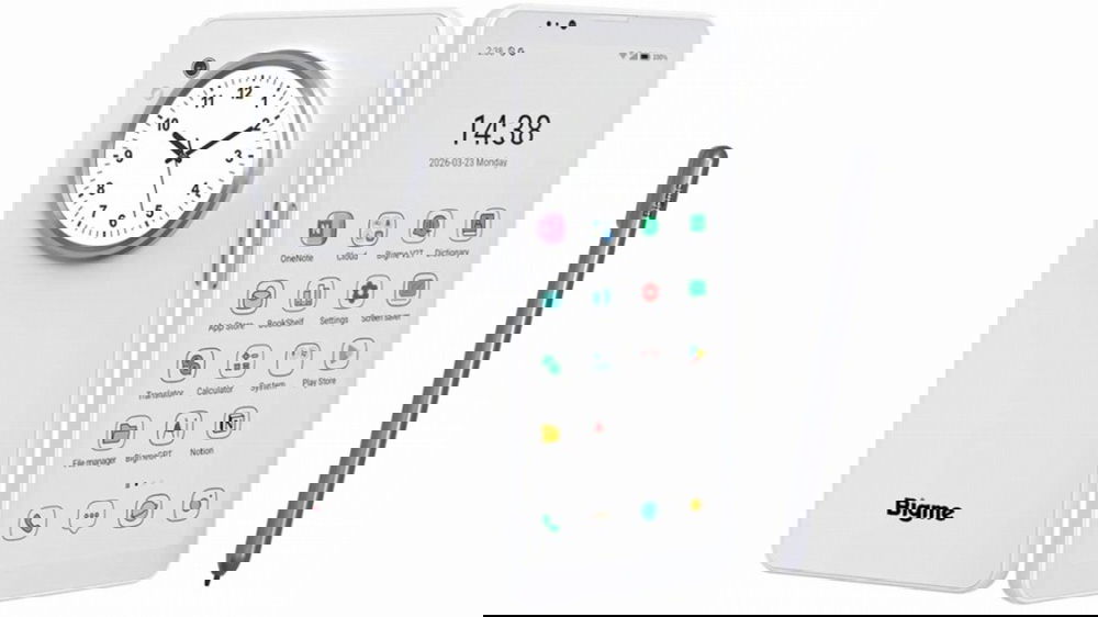 Bigme HiBreak Dual ufficiale: doppio schermo E-Ink + LCD, ma l’idea convince solo a metà