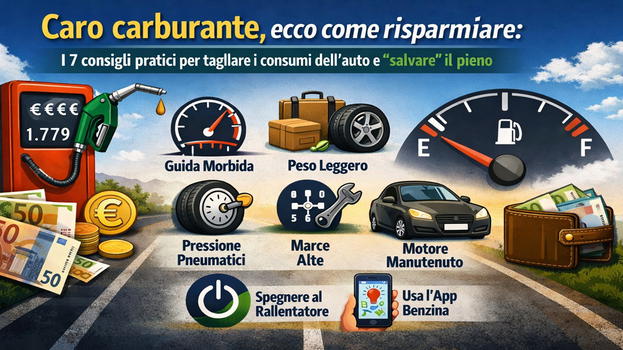 Caro carburante, come risparmiare davvero: strategie concrete per ridurre i consumi dell’auto senza rinunce