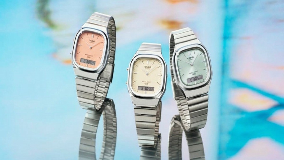 Casio AQ-240E: il nuovo orologio sottile che punta su stile e versatilità quotidiana