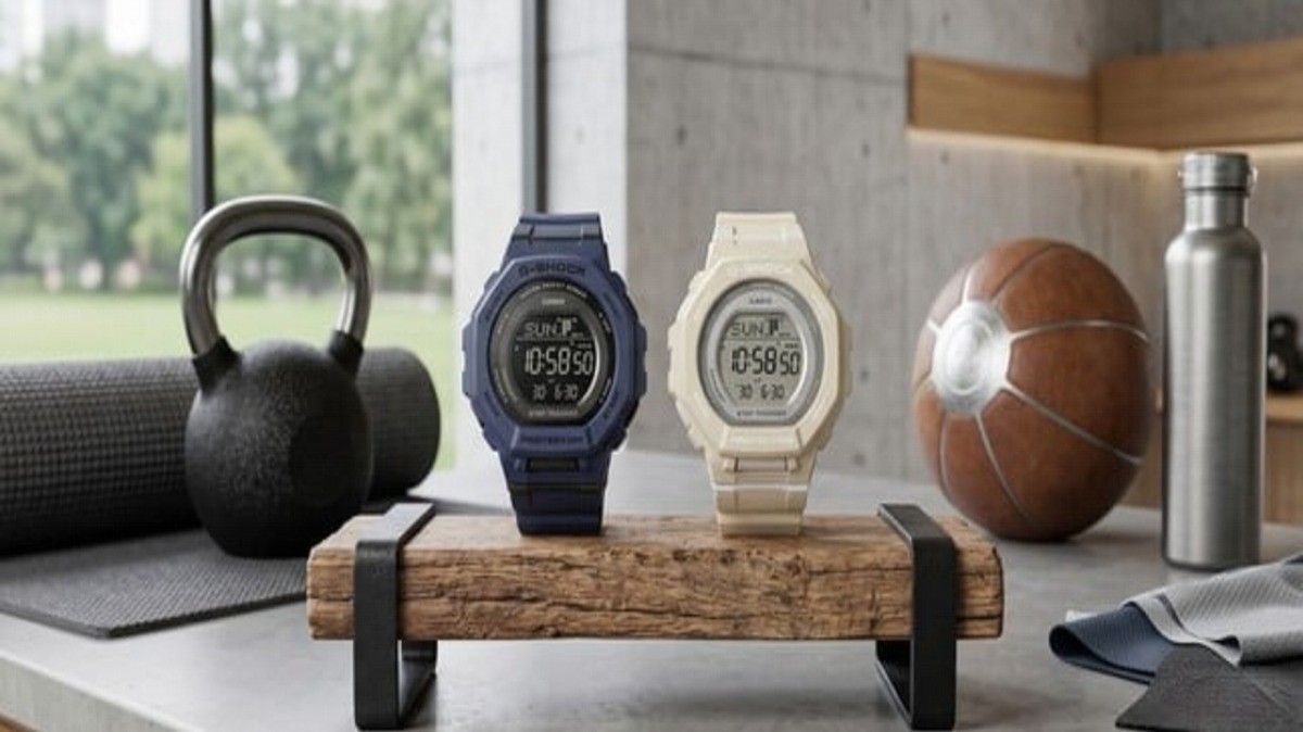 Casio G-Sh°ck GMD-B300: arrivano gli smartwatch compatti in biomassa con Bluetooth e contapassi