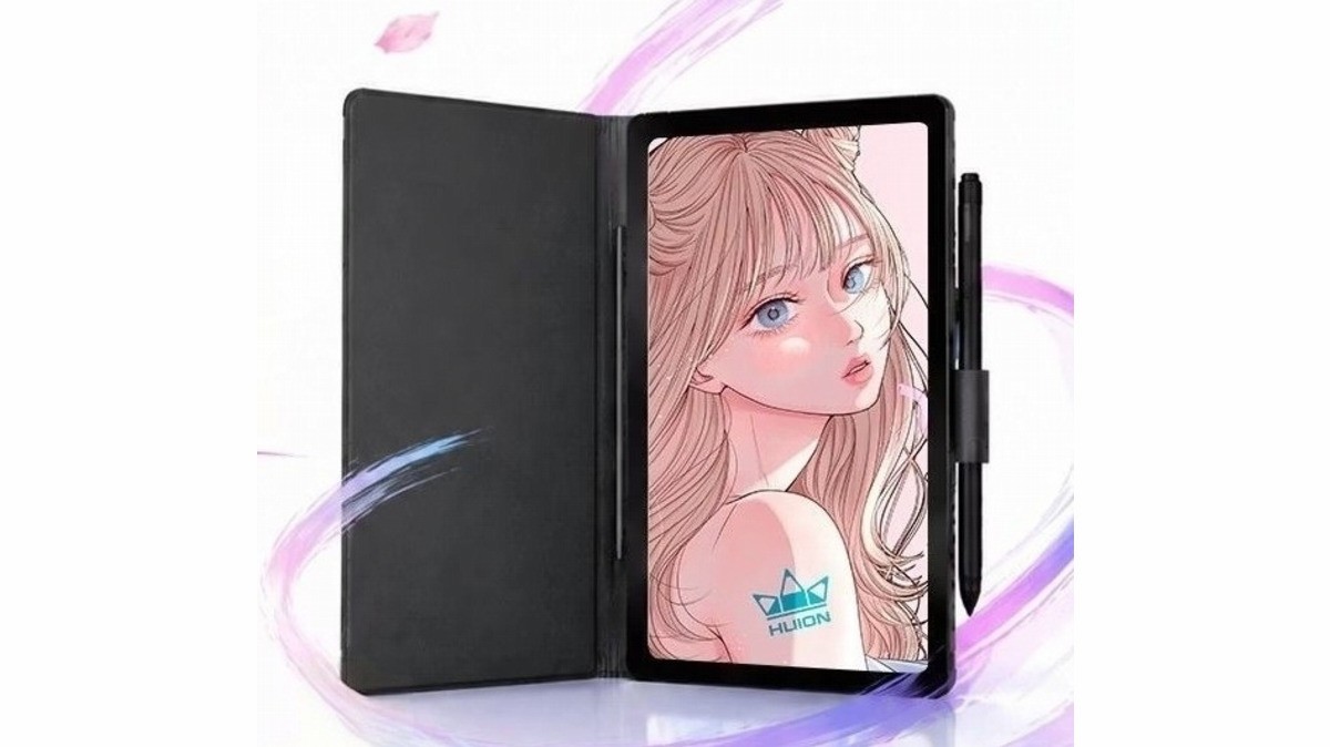 Huion Note E, il tablet Android con anima da taccuino digitale