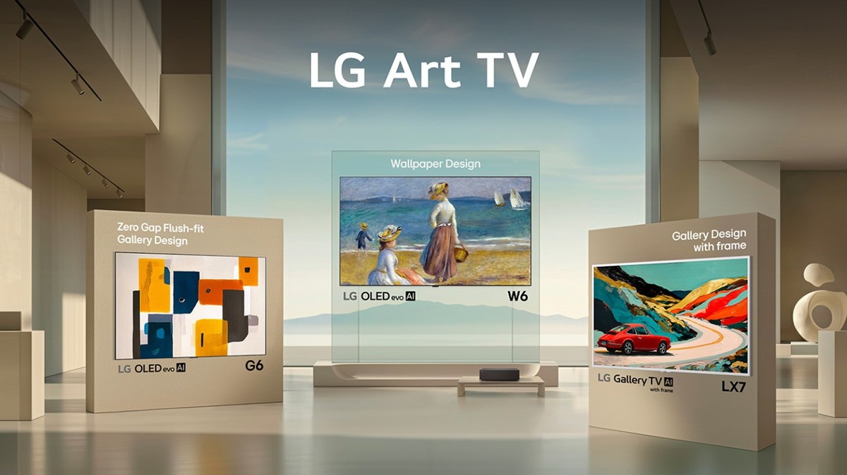 LG trasforma i TV in opere d’arredo: arrivano i nuovi Art TV OLED del 2026