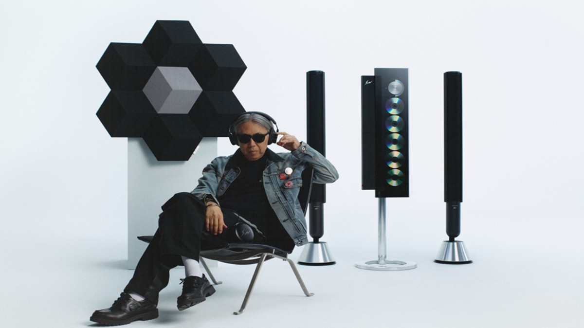 LIGHTNING STRIKES: Fragment Design reinventa quattro icone Bang & Olufsen tra arte, suono e minimalismo assoluto