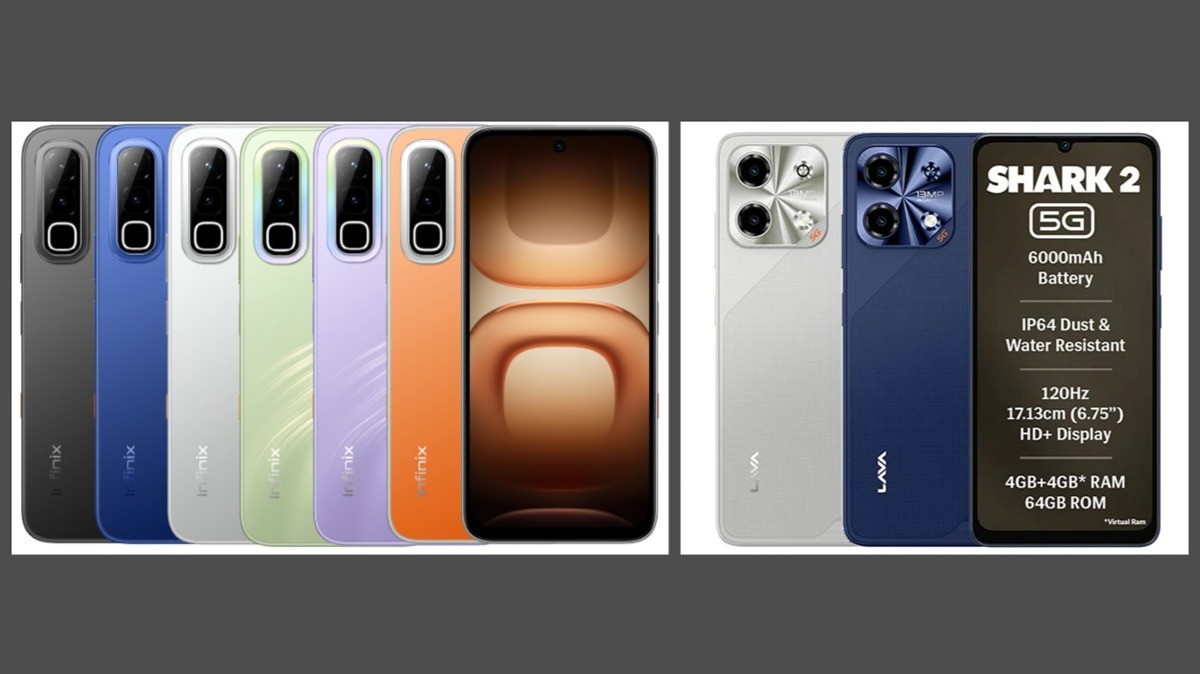 Infinix HOT 70 e Lava SHARK 2 5G: due nuovi smartphone economici che puntano tutto su autonomia, stile e fluidità
