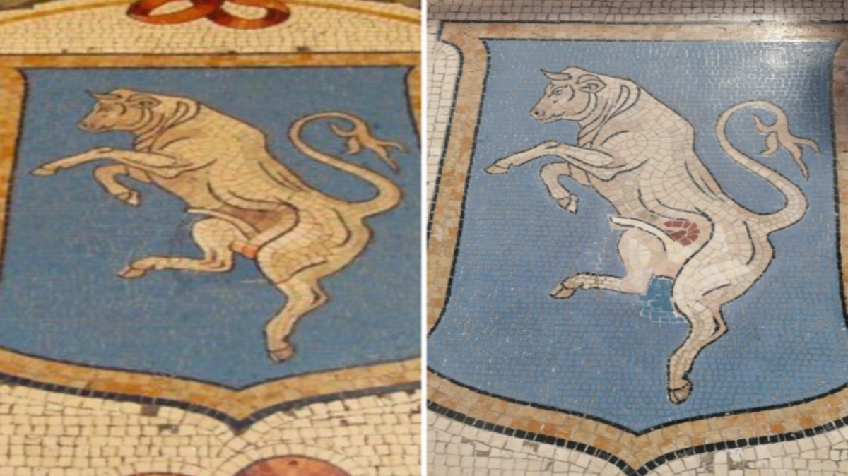 Milano, il toro della Galleria perde le p@lle dopo il restauro: scoppia il dibattito sul celebre rito portafortuna