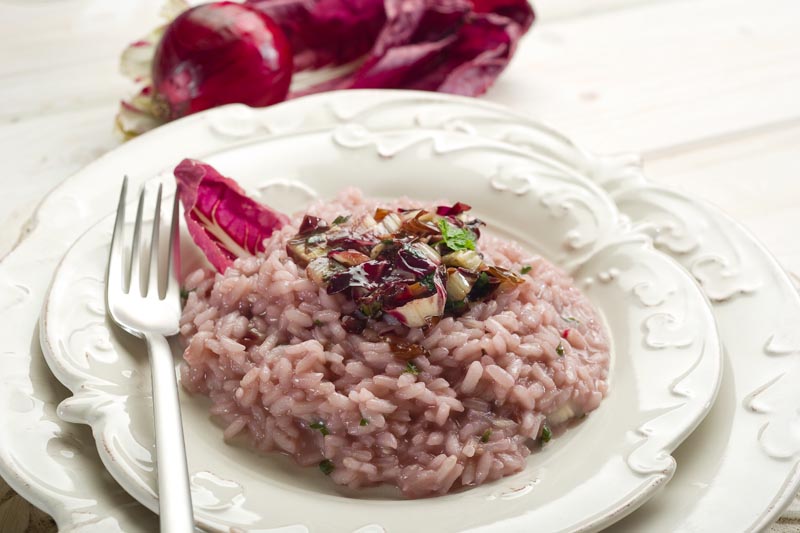 Risotto al radicchio rosso: ricetta e varianti - Fidelity Cucina