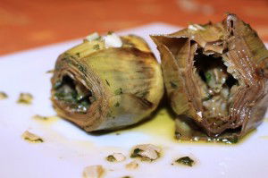 Carciofi alla romana