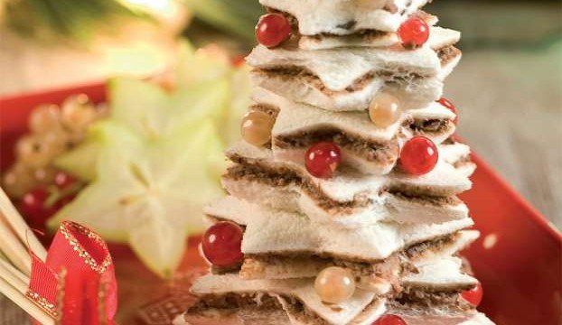 Antipasti Di Natale Coreografici.Ricetta Albero Di Tramezzini Fidelity Cucina