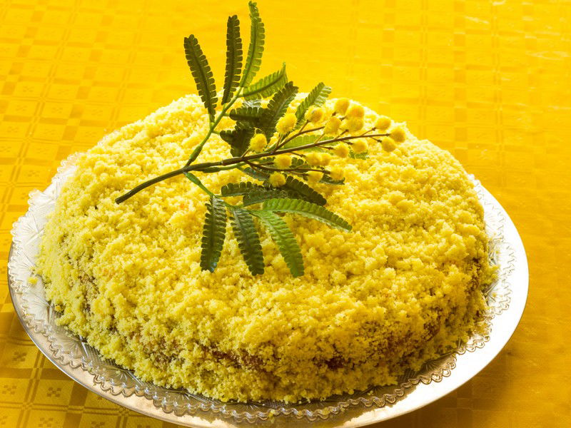 Torta mimosa all’ananas