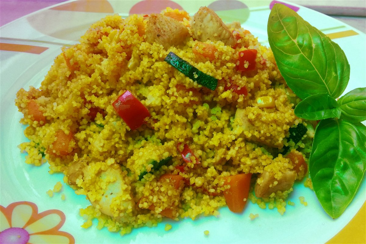 Couscous Con Pollo E Verdure Allo Zafferano Fidelity Cucina