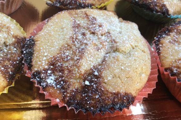 Muffin alle amarene sciroppate