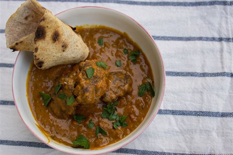 Polpette Kofta di manzo al curry