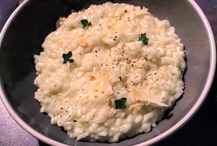 Risotto cacio e pepe - Fidelity Cucina