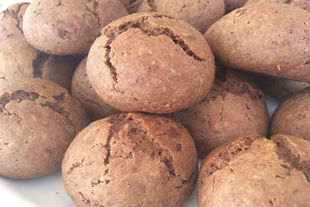 Biscotti al cioccolato fondente senza burro