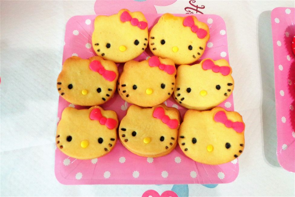 Biscotti a forma di Hello Kitty