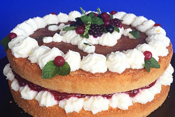 Victoria Sponge Cake Senza Glutine Fidelity Cucina