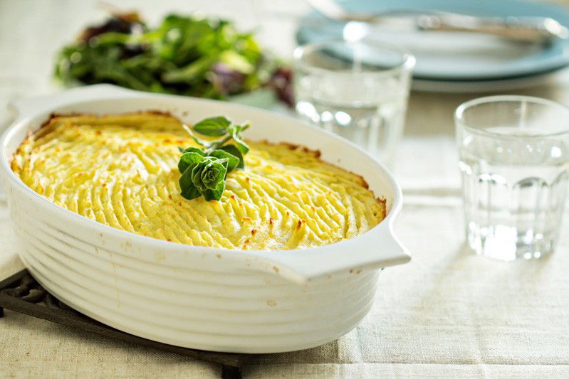 Tortino di patate e scamorza