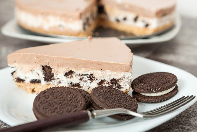 Cheesecake nutella e oreo