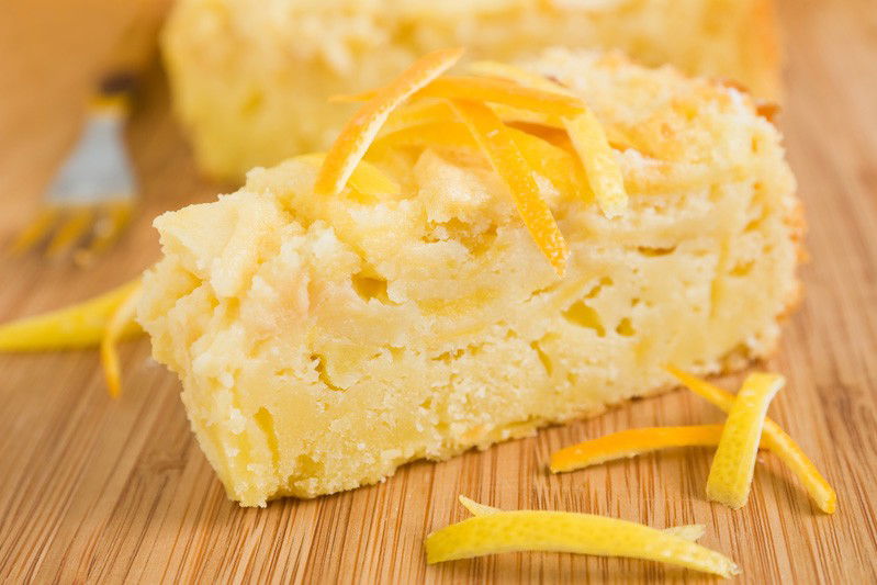 Torta di mele all’arancia