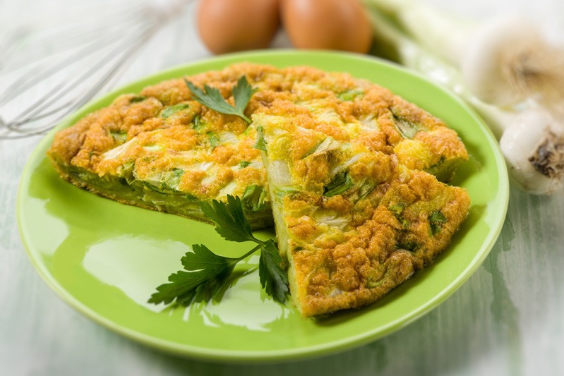 Frittata di porri