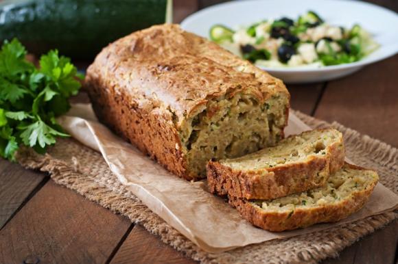 Pane integrale alle zucchine