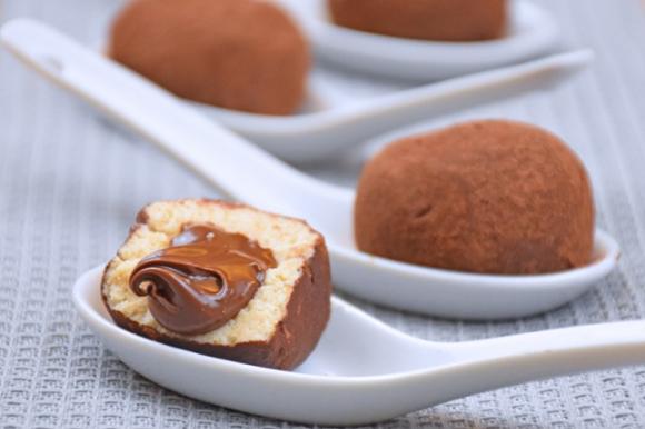 Tartufini al tiramisù con Nutella