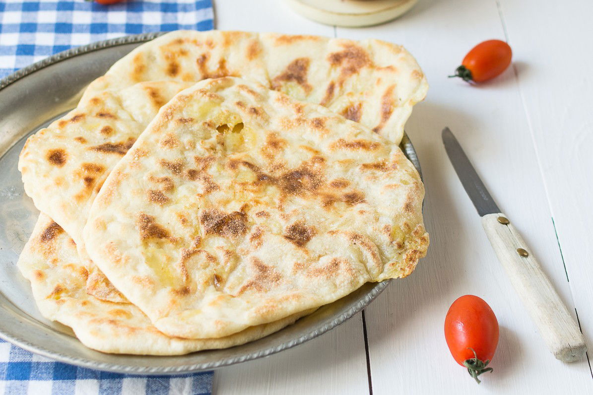 Pane naan alle patate - Fidelity Cucina