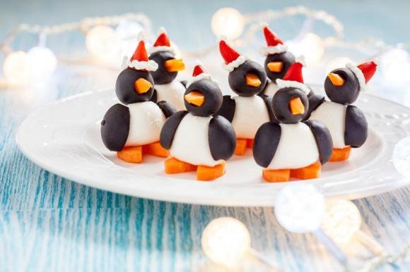 Pinguini di olive e carote