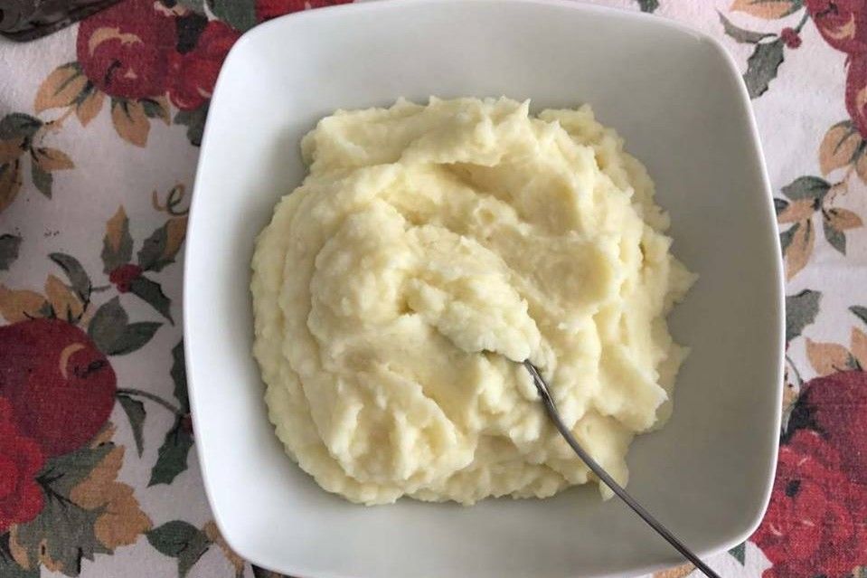 Purè di patate al lime