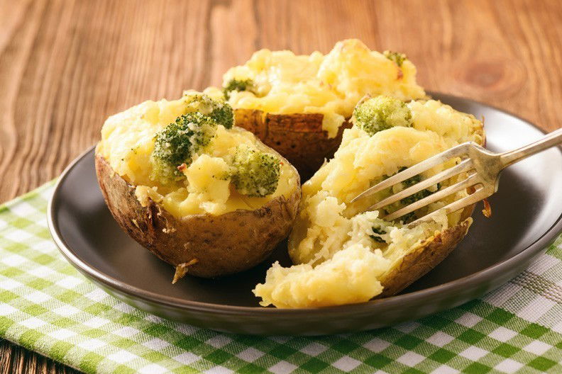 Patate Ripiene Di Broccoli E Formaggio Fidelity Cucina