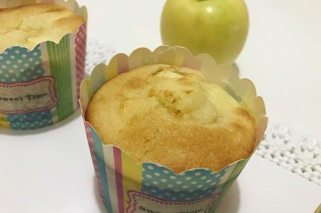 Muffin alle mele senza burro