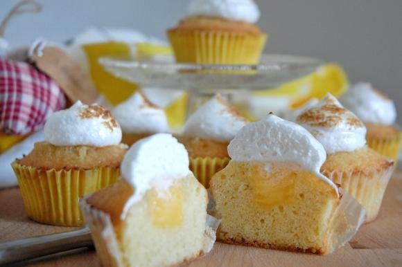 Cupcake meringati al limone